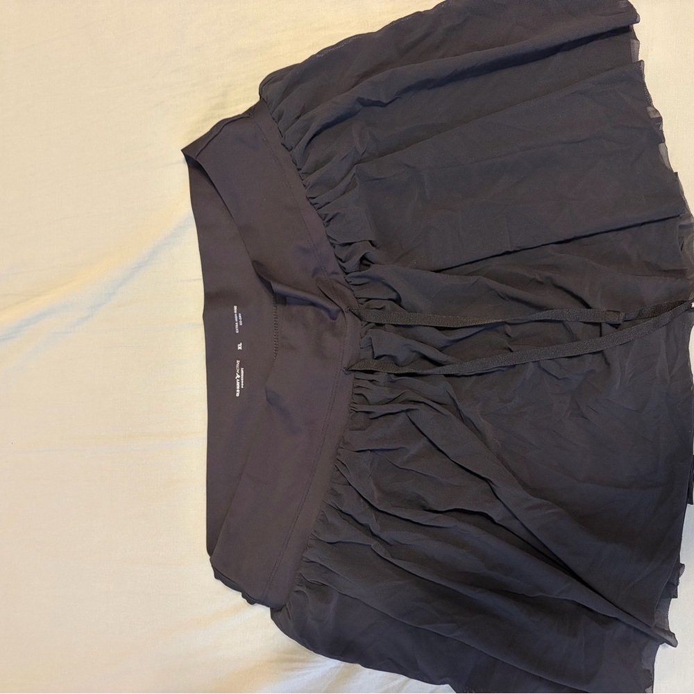 Old Navy Black Pleated Mini Skirt